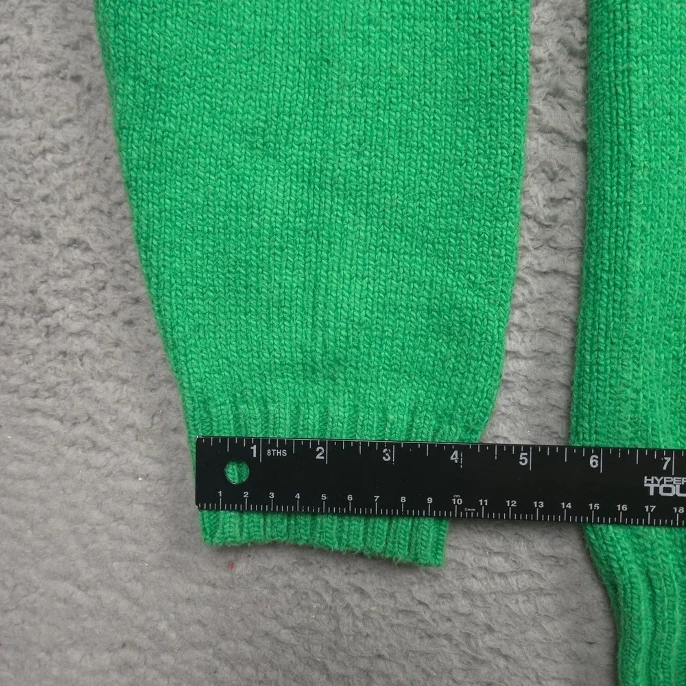 Vintage Polo by Ralph Lauren Sweater Mens XL Cotton Crewneck Green Pony Logo
